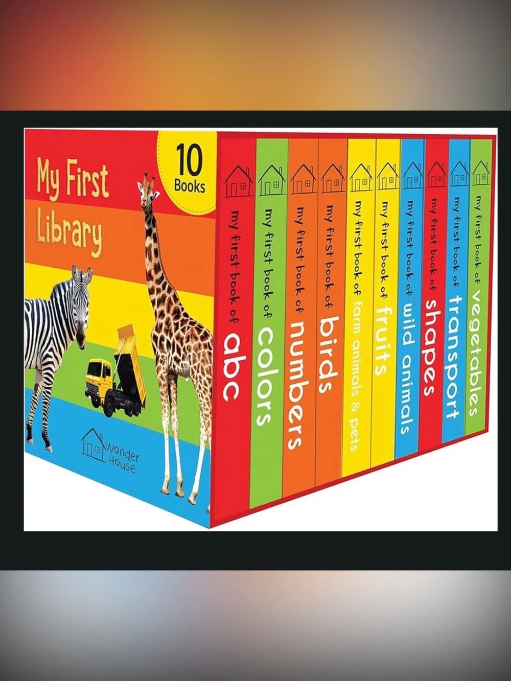 My First Library for Kids (10 Pack)